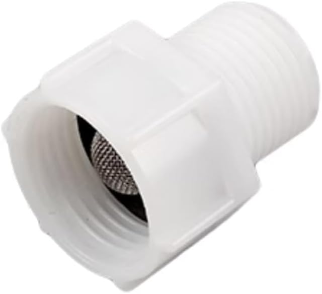Toilet Fill Valve Pipe Adapter, 7/8" Female Thread to 1/2" Male Thread, Bidet Hose Fitting Pipe Adapter Connection (Copper)