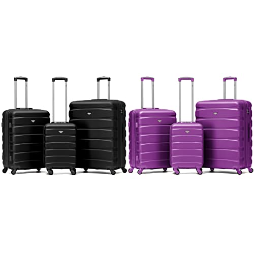 Flight Knight Lightweight 4 Wheel ABS Hard Case Suitcases Cabin & Hold Luggage Options Approved For Over 100 Airlines Including easyJet, British Airways, RyanAir, Virgin Atlantic, Emirates & Many More