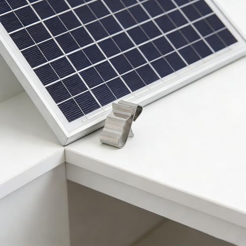 Clip para panel fotovoltaico contra caídas de cableado solar de 4 mm² 7