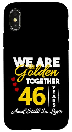 Anniversario di 46 anni Custodia per iPhone X/XS