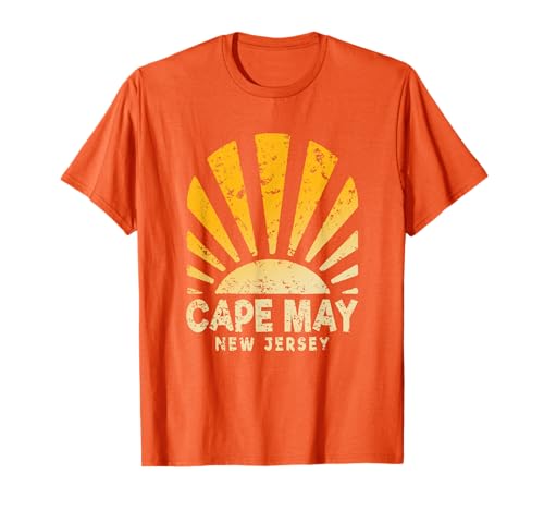 Cape May NJ - Sunny Cape May New Jersey T-Shirt