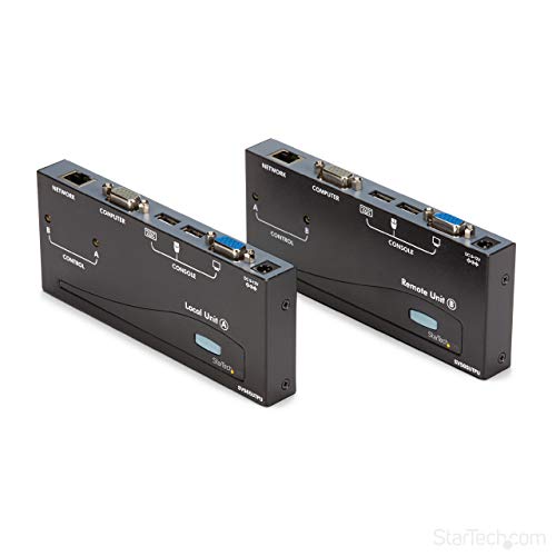 StarTech.com 500ft VGA KVM Over IP Extender - PS/2 & USB Host