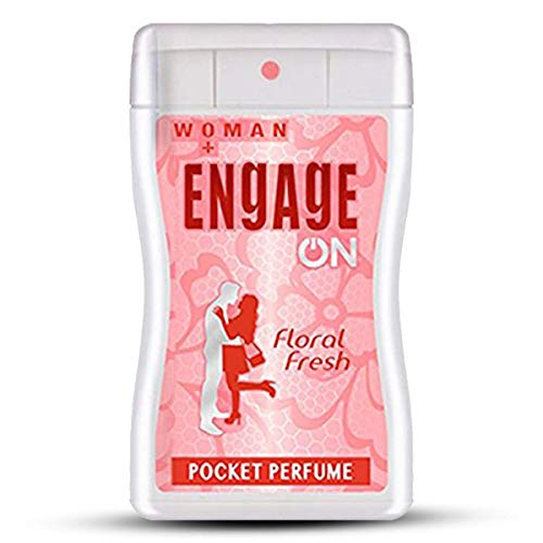 Engage ON Floral Fresh Pocket Perfume for Women, 18.8/17ml