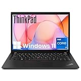 Lenovo ThinkPad X13 13.3' Netbook empresarial, Intel Core i7-10510U de 10 generación, 512 GB SSD, 8 GB RAM, HDMI,...