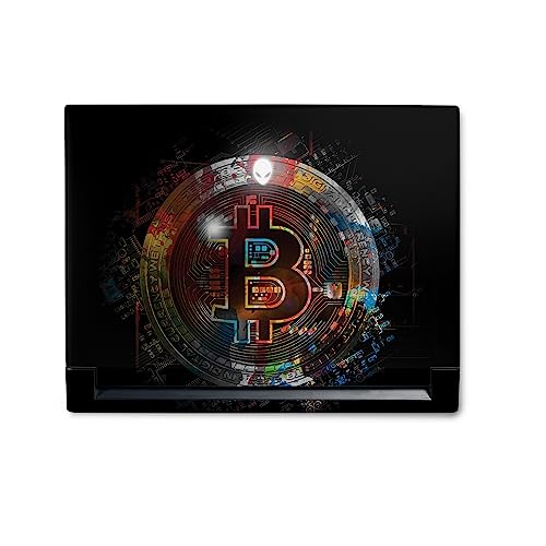 Image of MightySkins Skin Compatible with Alienware M18 R1 (2023) Full Wrap Kit - Crypto | Protective, Durable, and Unique Vinyl Decal wrap Cover | Easy to Apply, Remove, and Change Styles | Made in The USA