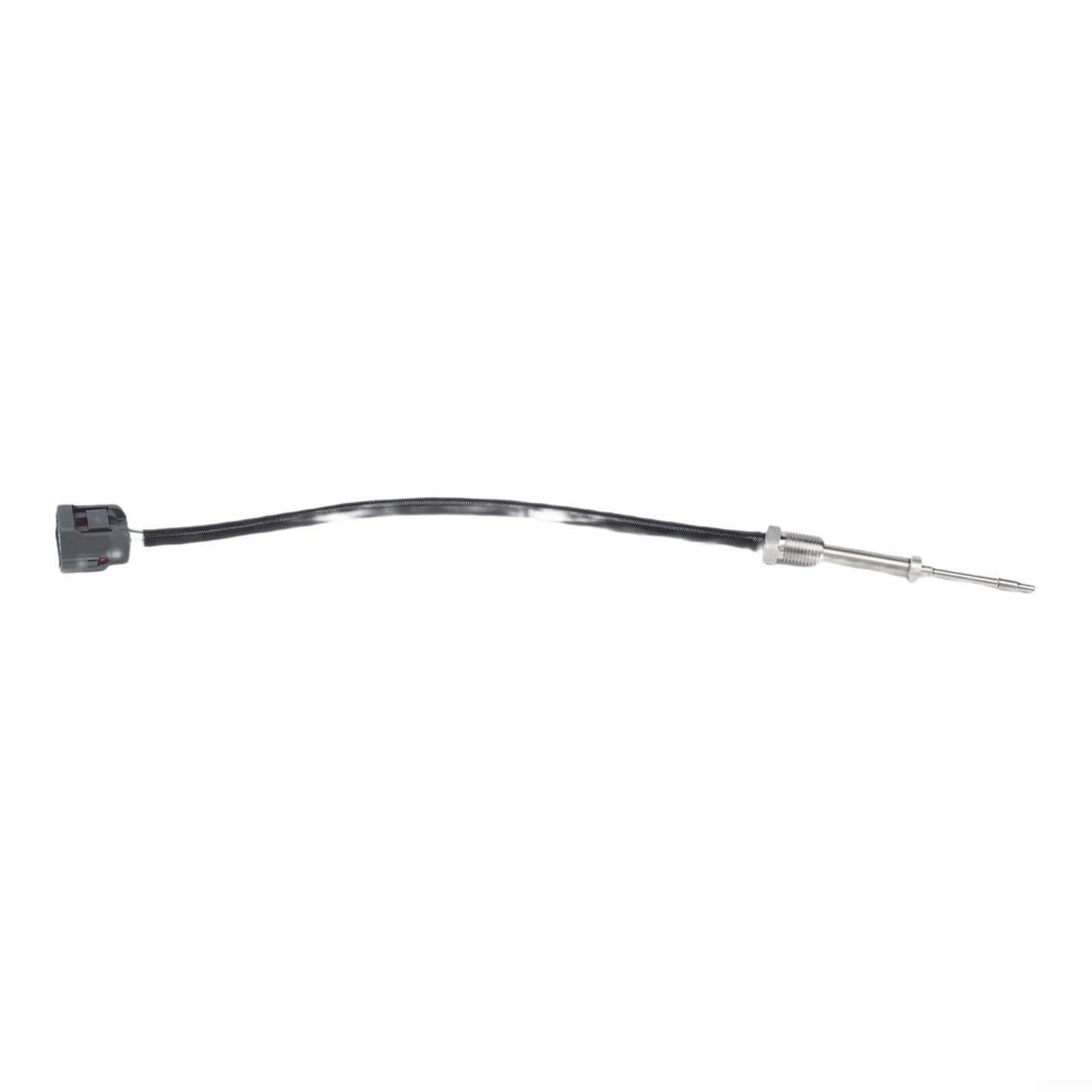 Abgastemperatursensor für Mitsubishi L200 KK1T KK2T KL1T KL2T KR1W KS1W ab 2015, Ersatzteil 1587A092, Plug-and-Play Direktmontage aus Metall und Kunststoff, schwarz/silber
