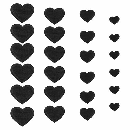 Design eterno e aspetto elegante: il classico filo a cuore nero si adatta a quasi qualsiasi abbigliamento che può aggiornare i tuoi vestiti o accessori.