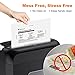 Bonsaii Paper Shredder Lubricant Sheets, 24-Pack (8.4 x 5.9 inch/Piece)