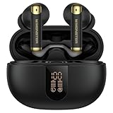 Monster N-Lite 211 Wireless Earbuds， Bluetooth 6.0 Stereo Headphones with Noise-Cancelling