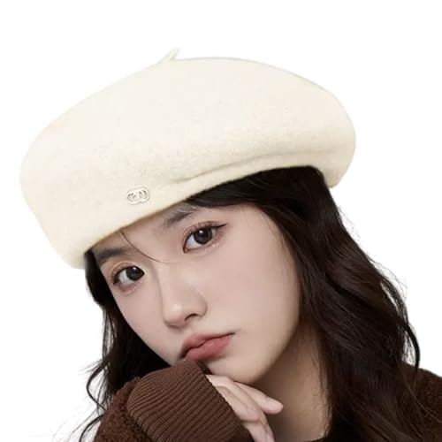 Caratterizzato da un design in tinta unita di ispirazione coreana con fascia interna elastica, questo cappello invernale unisex si adatta perfettamente a varie forme della testa per un comfort tutto il giorno senza compromettere l'eleganza