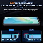 3-Pack Screen Protector for Samsung Galaxy A16/A17 5G/4G Bubble-Free | Tempered Glass Film Guard, 9H Hardness, Anti-Scratch, HD Clear