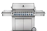 Napoleon s Prestige PRO 665 with Infrared Rear and Side Burner Stainless Steel Propane Gas