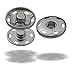 Produktbild IstaTools Druckknöpfe zum Annähen Ø 21 mm, zum aufnähen Snaps Buttons Rost-frei S Feder Druckknöpfe (5 Stück), Silber