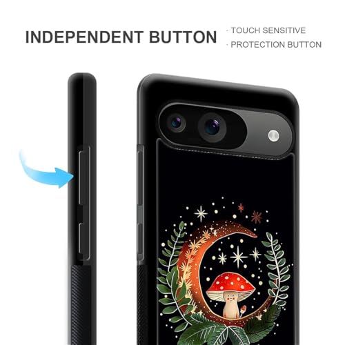 Coque Google Pixel 9 Pro XL lune feuillue pour vos sorties