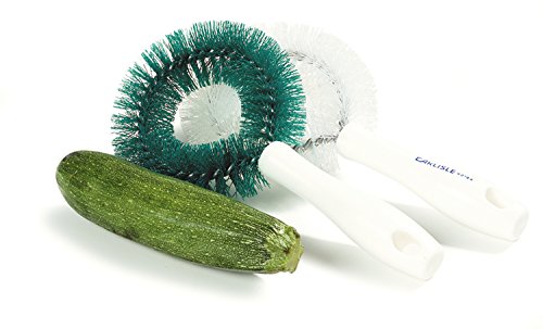Miniatura 5 de SPARTA 4016402 Cepillo curvado de plástico, cepillo vegetal con cerdas rígidas para cocinas comerciales, 8.75 pulgadas, blanco