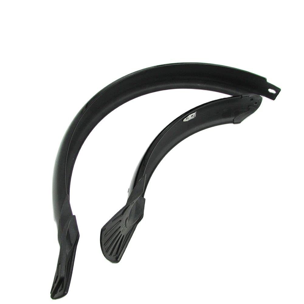 Guardabarros de Bicicleta, Guardabarros, Guardabarros de Bicicleta de 16 Pulgadas y 20 Pulgadas para Guardabarros Delantero y Trasero de Bicicleta, Accesorios de plástico para Bicicleta ()
