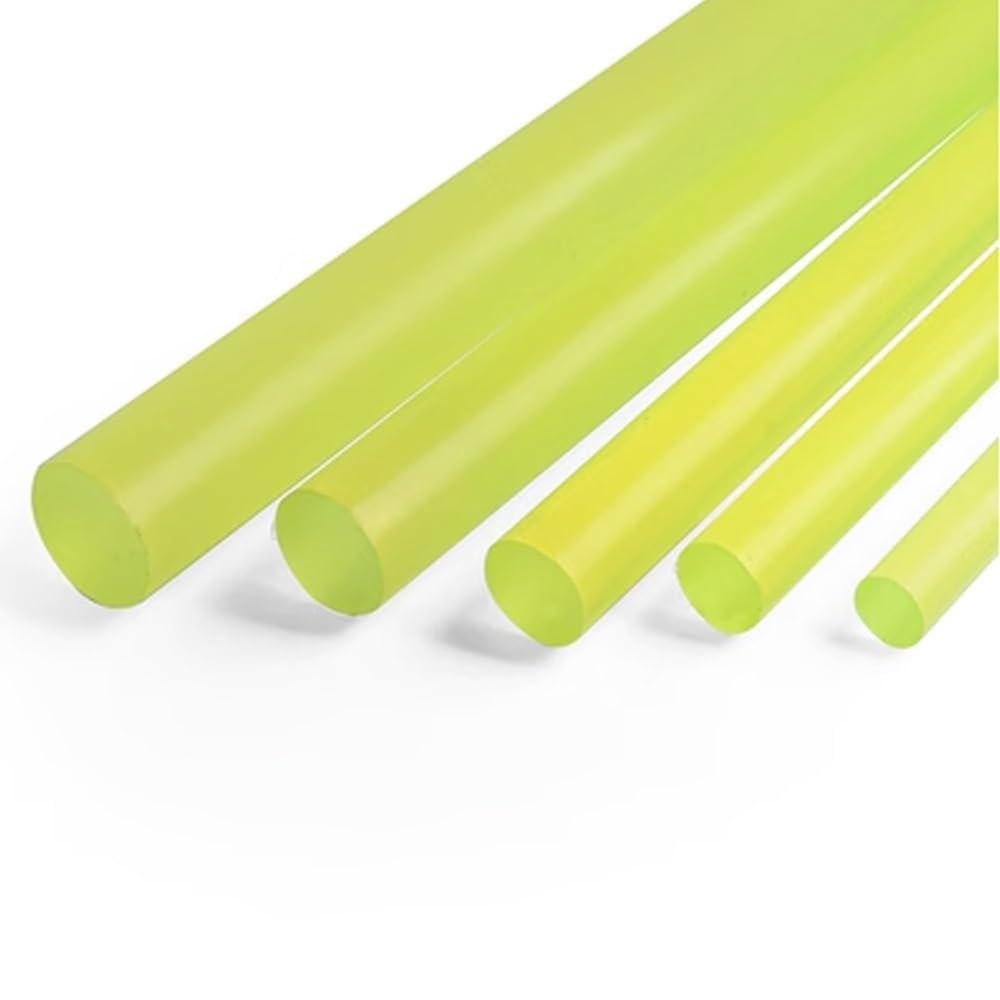 Sbziojhdr Length 50Cm Polyurethane Round Bar, Polyurethane Round Bar Translucent Diameter 15-90Mm Length 24Cm Or(,Diameter 80Mm)