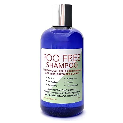 99% Natural CHAMPÚ CLARIFICANTE - VINAGRE DE SIDRA DE MANZANA, ALOE VERA, TÉ VERDE y CÍTRICOS - 250 ml de POO FREE. Sin Sulfatos, Sin Parabenos. Concentrado. pH 5.5 para Pieles Sensibles.