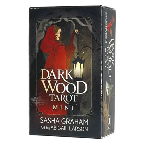 I.I.J タロットカード ダーク・ウッド・タロット・ミニ Dark Wood Tarot MINI ウェイト版 78枚 ミニチュア タロット占い 日本語解説書付き 正規品