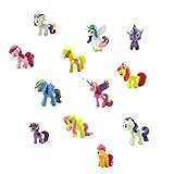 my little pony paket Das Paket beinhaltet: 12 Unicorn Cartoon Mini Figuren mit einer Größe von jeweils ca. 4-5 cm