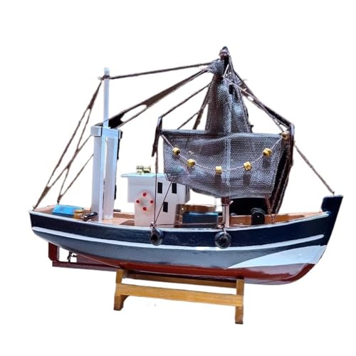 Shuishuicui Segelbootmodell 30CM Massivholz Spielzeug