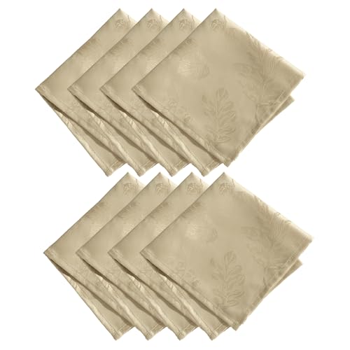 Serviettes de table jacquard anti-taches et durables Elrene - 2
