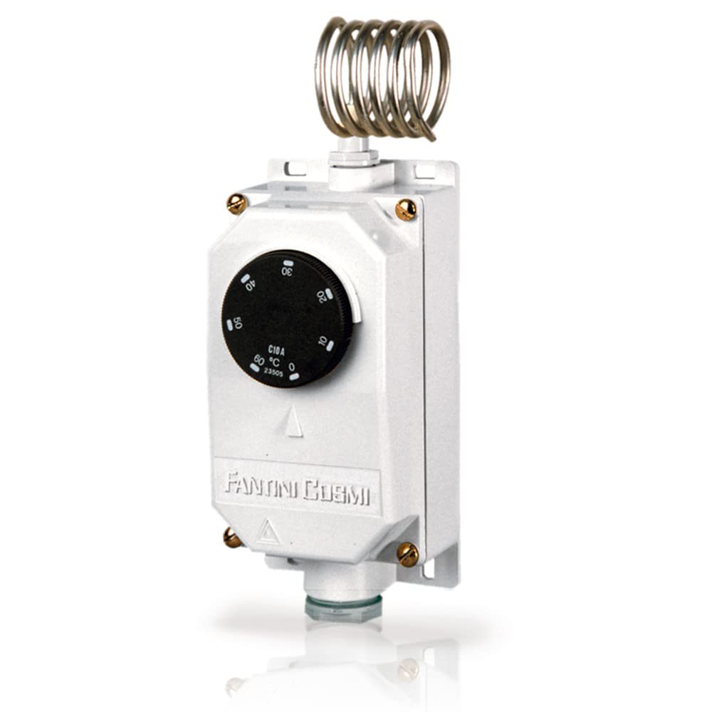 C10c2y - termostato per ambiente industriale con capillare a spirale, in custodia stagna