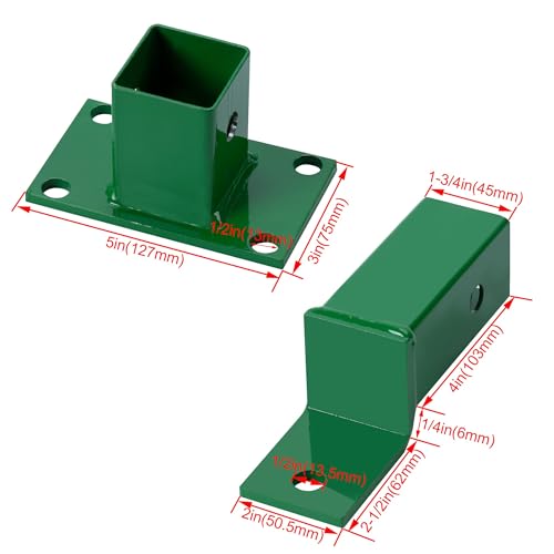 Image of ECOTRIC Zero Turn Trailer Hitch Compatible with ZTrak 200, 400 & 600 Series
