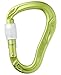 EDELRID HMS Bullet Screw, Unisex Adulto, Verde neón, einheitlich