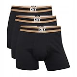 CR7 Men's 3-Pack Cotton Blend Trunks (US, Alpha, Medium, Regular, Regular) Multicolor