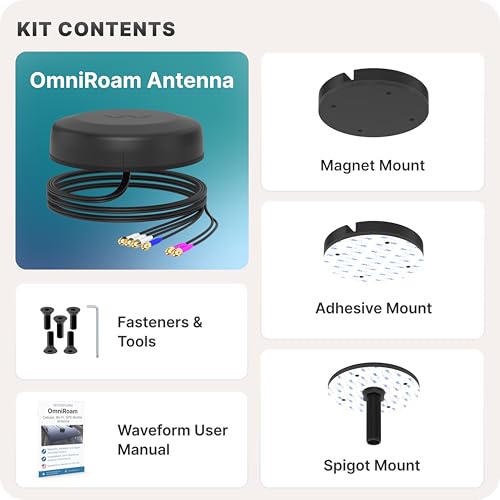 Image of Semtech MP70 + Omniroam 6-in-1 Antenna Bundle | Includes 1-Year AirLink Complete | for Fleets and Vehicles