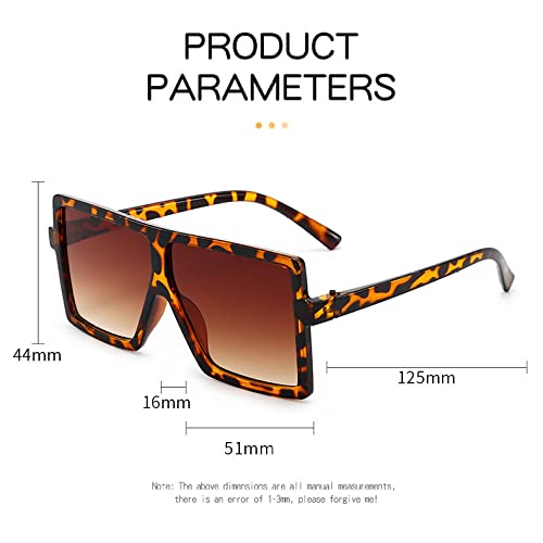 HMRGLMIE-Kid Sunglasses Girl Pink Leopard Frame Retro Mirror Gold Lens Sun Glasses Children Shades UV4003