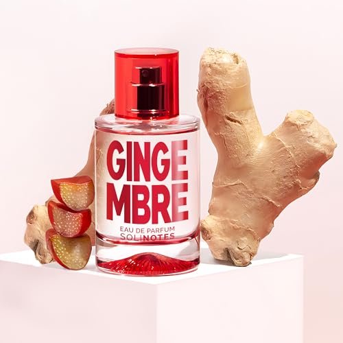 Image of Solinotes Ginger Eau de Parfum, Sandalwood & Amber, Long-Lasting, 1.7 Fl Oz