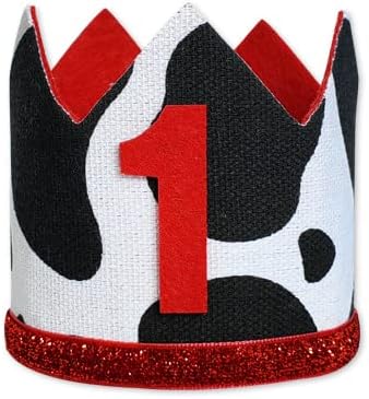 Miniatura 1 de Sombrero para bebé de primer cumpleaños, decoraciones de fiesta de cumpleaños, accesorios de fiesta para niños, suministros de fiesta