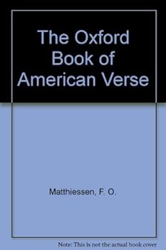 Hardcover The Oxford Book of American Verse Book