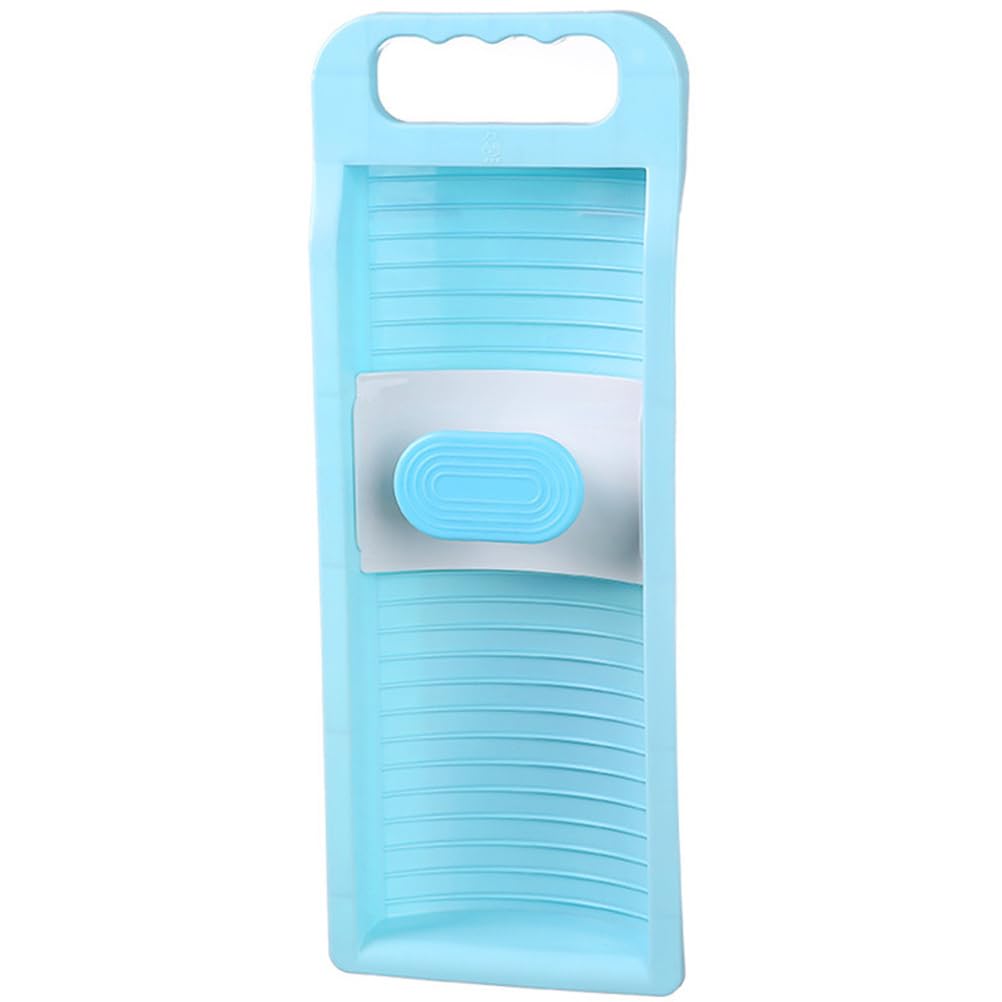DOITOOL Tabla De Lavar Para Lavar a Mano La Ropa Tabla De Portátil De Plástico Con Mango Colgante 18.89 X 7.08 X 2.75 in Para Viajes Lavandería Y Uso En Casa