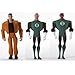 Justice League Unlimited Green Lantern Origins Abin Sur, Hal Jordan & Sinestro Exclusive Action Figure 3-Pack