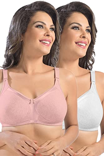 Image of SONARI Zoya Women's Non Padded Full Coverage Bra Pack of 2