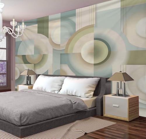 Tapisserie grand format pour masquer un mur vide sans faire de travaux