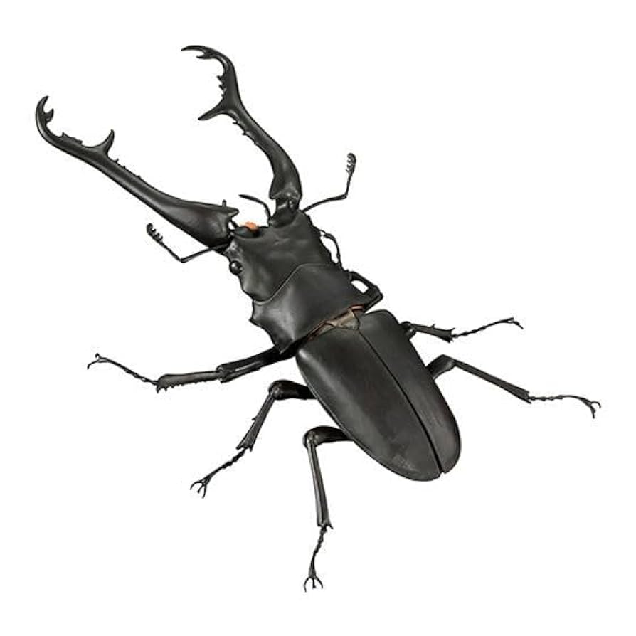 ディスプレイスタンド付きオンライン版ギラファノコギリとマンディブラリス いきもの大図鑑アドバンス ギラファノコギリクワガタと