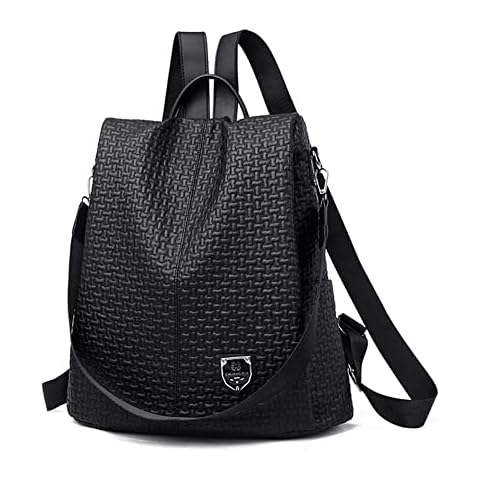Estwell Women Anti-theft Backpack Purse Ladies Waterproof PU Leather Travel Rucksack Casual Daypack Shoulder Bag Schoolbag Cover