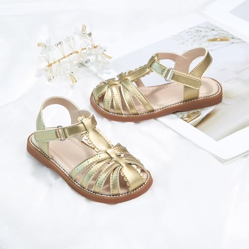 Image of Kiderence Toddler Girls Sandals Little Girls Kids Summer Shoes Toddler Sandals