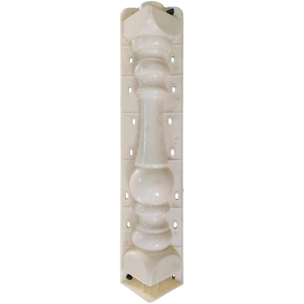 2 Pezzi Stampo per Balustrade Colonna Romana Europea, Stampi per Colonna Anteriore e Posteriore per Cemento, Gesso, Cemento, Plastica, per la Decorazione di Giardini, Balconi, Piscine, Parchi