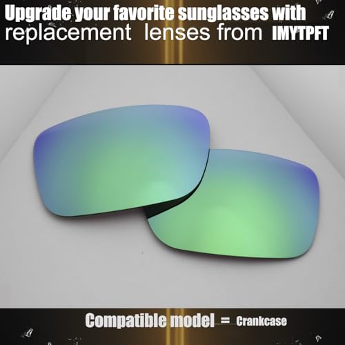 Verres polarisés Oakleys Crankcase vert taille unique par 2 - 3