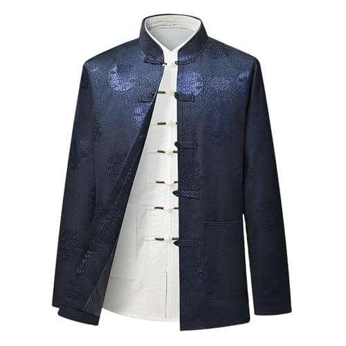 Chaqueta de manga larga de cuello alto ideal para paseos casuales en otoño