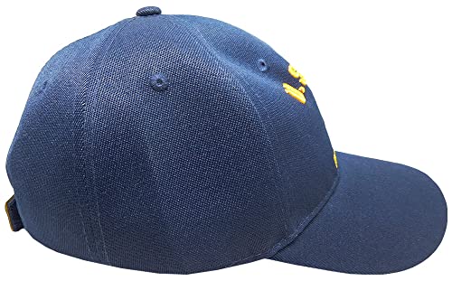 Gorra azul Navy acrílica ajustable bordada miniatura 6