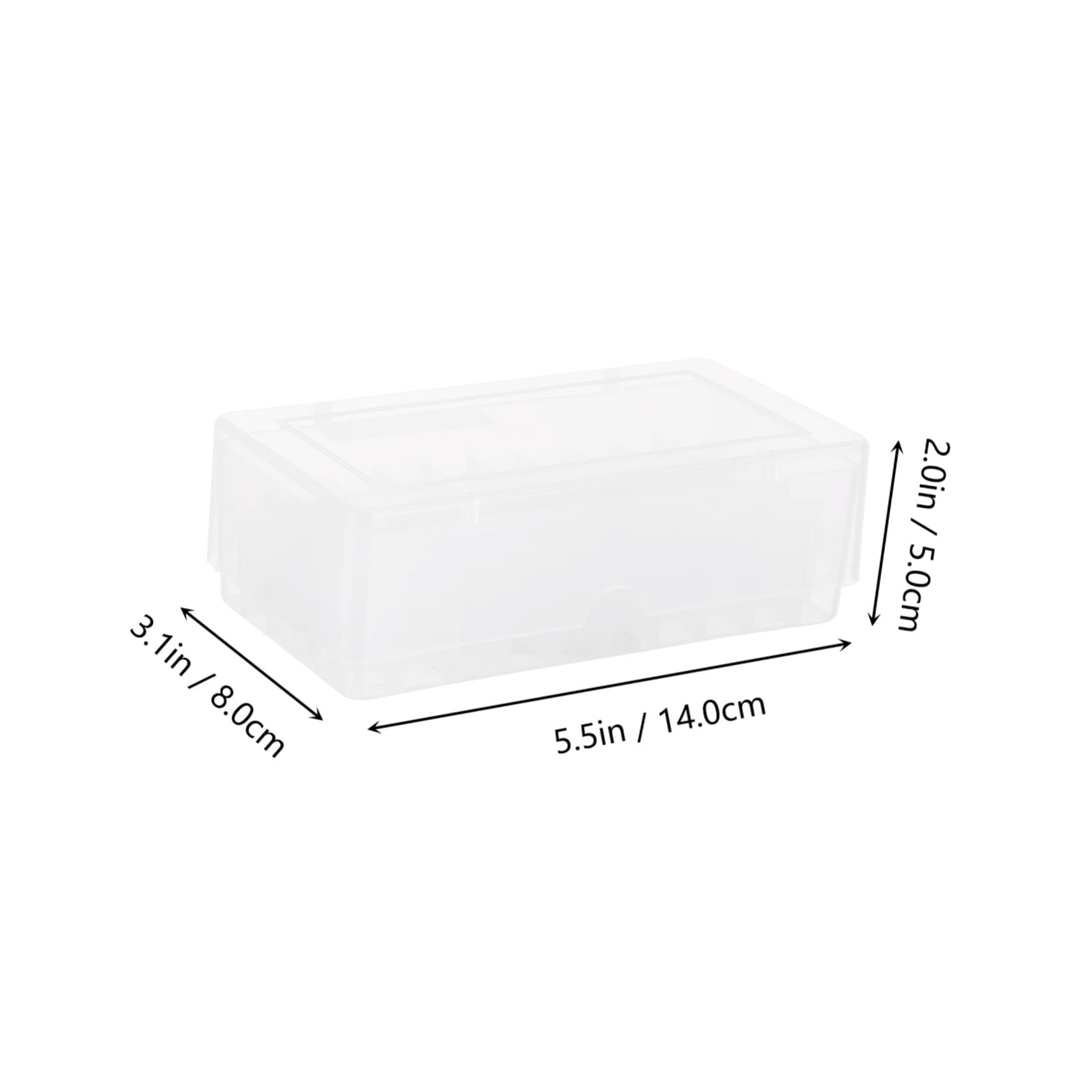 BELLIFFY 50 Grid Cold Storage Tubes Box Plastic Freezing Cryovial Storage Box Vial Rack