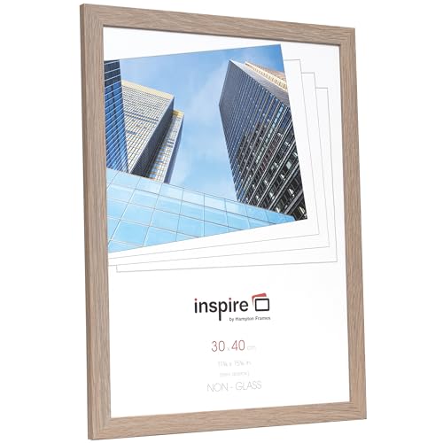 Hampton Frames, Oak Effect, 30 x 40 cm - Image 2