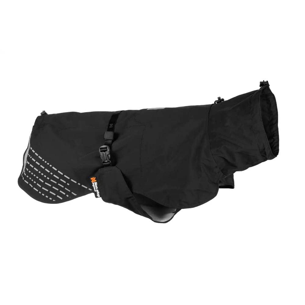 Non-stop dogwear Fjord raincoat, Waterproof Dog Rain Jacket, Adjustable and Breathable with Reflective