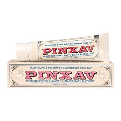 PINXAV Fast Healing Diaper Rash Ointment for Dry or Itchy Skin, 4 oz Tube